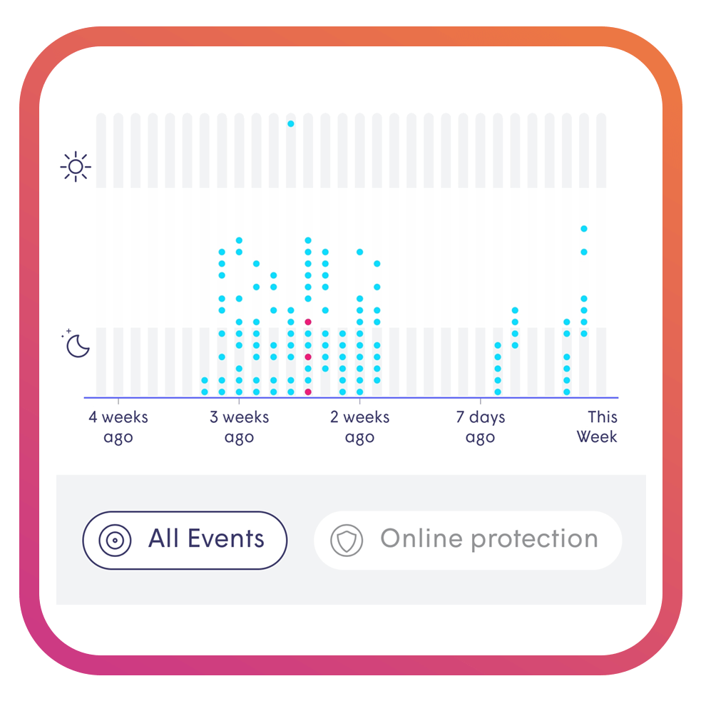 Virus and threat protection settings on Plume Homepass app